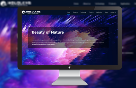 品牌网站案例-珠海瑞明（Hololens）
